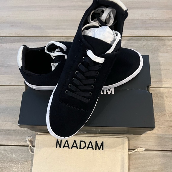 Brand new in box Naadam whool/cashmere sneakers. - Picture 2 of 7